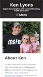Mobile Screenshot of ken-lyons.com